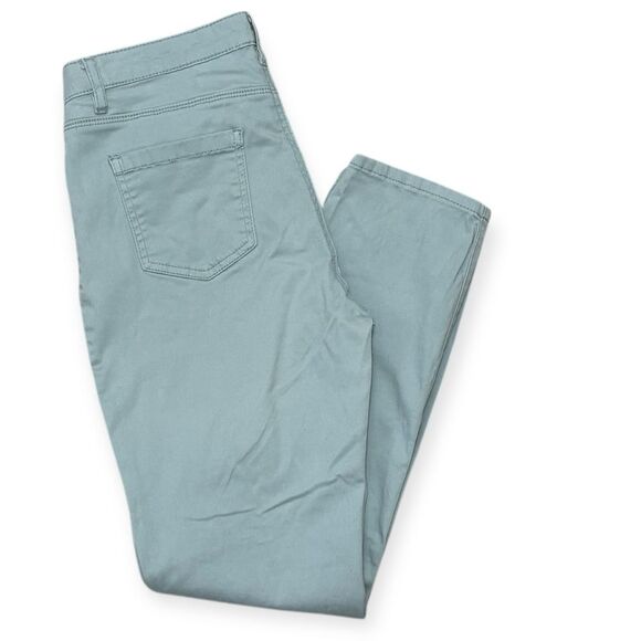Buffalo David Bitton Daily Mid-Rise Stretch Skinny Ankle Pants 8/29 Light Blue - Picture 5 of 7